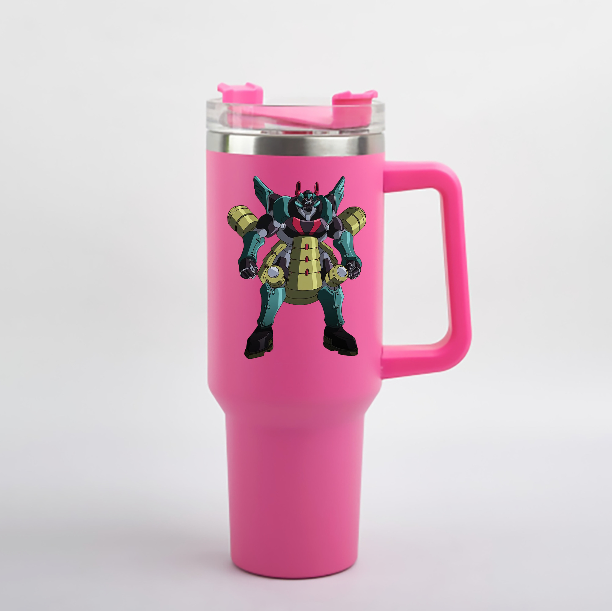 （画像用） 遊☆戯☆王 Yu-Gi-Oh! 1200mL車用タンブラー - クリスタルステッカー（プラスチックストロー付き）